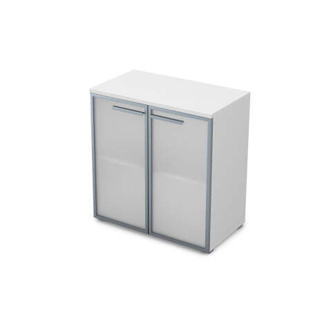 Шкаф Gloss 9Ш.023.3 800x450x845 (Белый премиум)