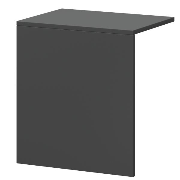 Накладка для стойки Ресепшн А-651 510x380x560 (Графит) Накладка для стойки Ресепшн А-651 510x380x560 (Графит)