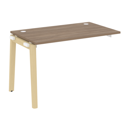 Наборный элемент рабочей станции на деревянных опорах Onix Wood OW.1.NRS-2.7 1180x720x750 (Дуб Аризона/Дуб Светлый)