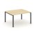 Стол переговорный SN-6P.SPRG-032.3 (1180х1180х750) (Тиквуд Светлый/Металл Антрацит) Стол переговорный SN-6P.SPRG-032.3 (1180х1180х750) (Тиквуд Светлый/Металл Антрацит)