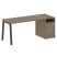 Рабочая станция Metal System Style БА.РС-СТП-1.3 1812x720x750 (Дуб Наварра/Мокко металл) Рабочая станция Metal System Style БА.РС-СТП-1.3 1812x720x750 (Дуб Наварра/Мокко металл)