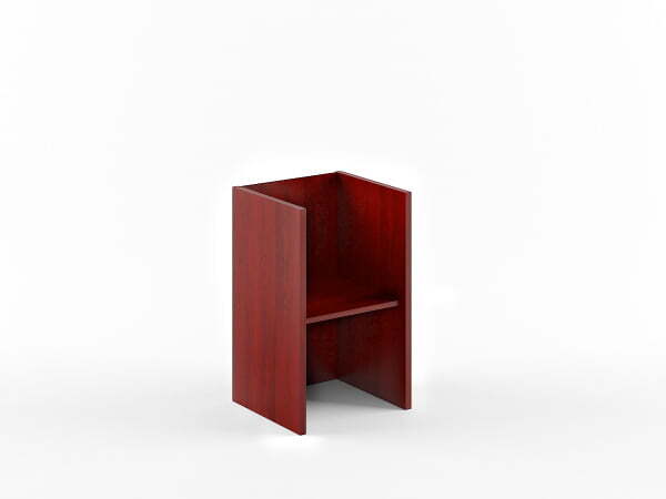 Стеллаж без верха и низа Born В-411 475x435x770 (Бургунди) Стеллаж без верха и низа Born В-411 475x435x770 (Бургунди)