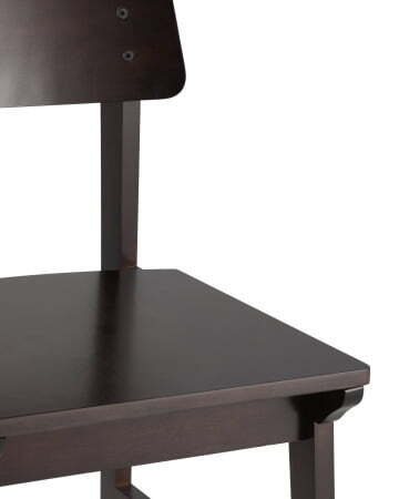 Стул ODEN WOOD эспрессо 2 шт, (Стул Oden Wood эспрессо)