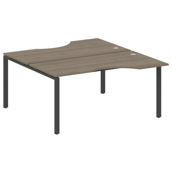 Рабочая станция криволинейная Metal System Style БП.РАС-СА-2.1 1600x1835x750 (Вяз/Антрацит металл) Рабочая станция криволинейная Metal System Style БП.РАС-СА-2.1 1600x1835x750 (Вяз/Антрацит металл)