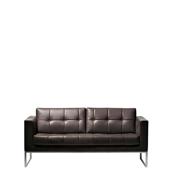 Диван офисный Пан (М-40) 2-х местный (Коричневый) Диван офисный Пан (М-40) 2-х местный (Коричневый)