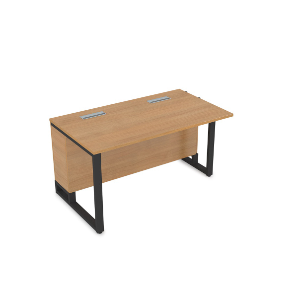 16СПН.192 Стол прямой бенч, начальный модуль  (1200x900x750) (Romano | Черный)