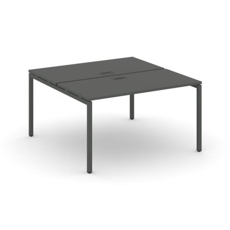 Рабочая станция 2-х сторонняя SN-4P.DRS-001 (980х1232х750) (Антрацит/Металл Антрацит)