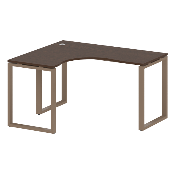 Стол криволинейный левый Metal System Style БО.СА-3 Л 1400x1200x750 (Венге Цаво/Мокко металл) Стол криволинейный левый Metal System Style БО.СА-3 Л 1400x1200x750 (Венге Цаво/Мокко металл)