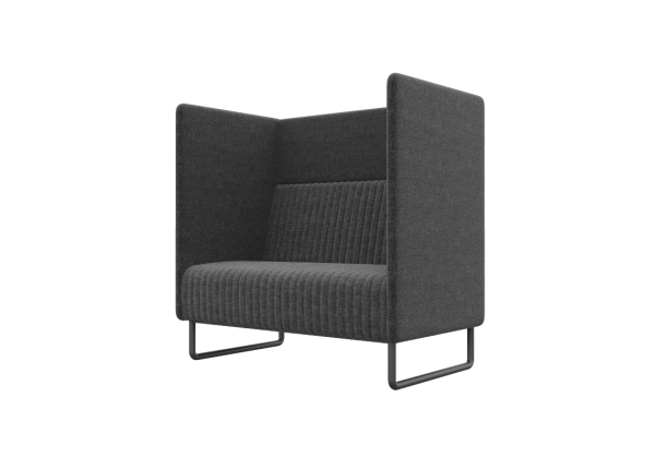 Диван одноместный BROS-1 (Сан 04/Металл Черный)