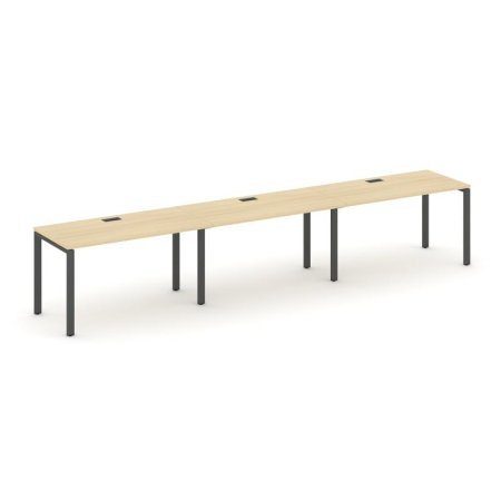 Рабочая станция 1 сторонняя SN-6P.ORS-032 (3540х600х750) (Акация Лорка/Металл Антрацит)