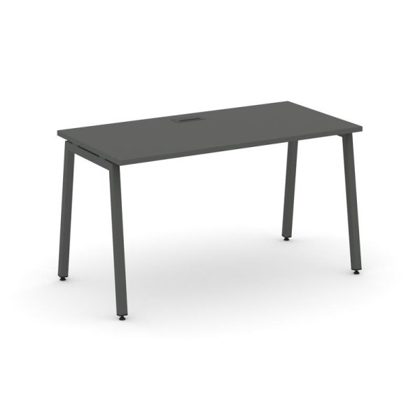 Стол письменный SN-4A.SP-023 (1380х800х750) (Антрацит/Металл Антрацит) Стол письменный SN-4A.SP-023 (1380х800х750) (Антрацит/Металл Антрацит)