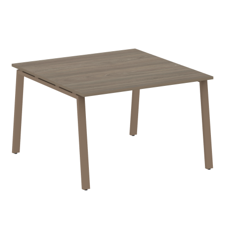 Стол для переговоров (1 столешница) на А-образном м/к Metal System Style БА.ПРГ-1.2 1200x1235x750 (Вяз/Мокко металл)