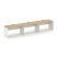 Рабочая станция 1 сторонняя SN-D.ORS-031 (2940х600х750) (Тиквуд Светлый/Антрацит) Рабочая станция 1 сторонняя SN-D.ORS-031 (2940х600х750) (Тиквуд Светлый/Антрацит)