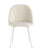 Стул Логан велюр молочный белые ножки (Стул Логан молочный)