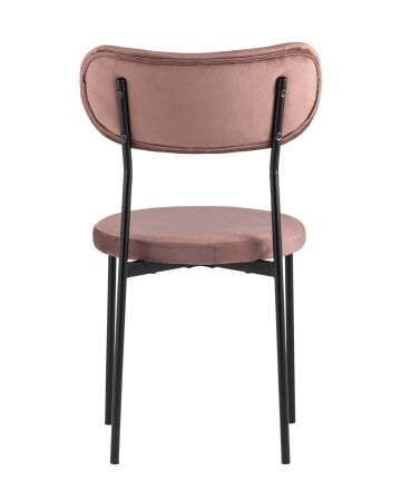Стул Барбара велюр пыльно-розовый (Стул Барбара пыльно розовый)