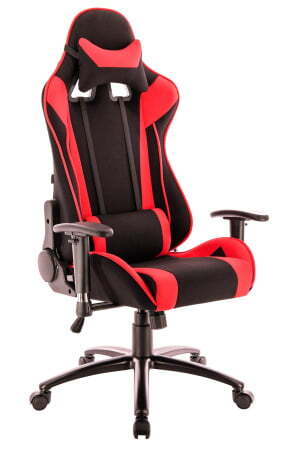 Кресло игровое Lotus S4 Ткань Красный (Everprof Lotus S4 Ткань Красный)
