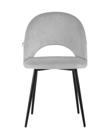 Стул Меган велюр светло-серый (Стул Меган светло-серый) Стул Меган велюр светло-серый (Стул Меган светло-серый)