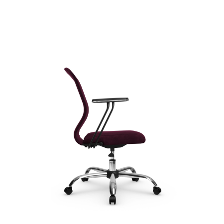 Кресло для руководителя Метта SU-Mr-4(Vivaldi)/подл.110/осн.006 (Сливовый)