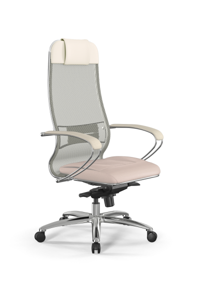 Кресло для руководителя Метта Samurai L1-2K - TS+Infinity /Uc00/Wm06/K2cL(M06.B31.G04.W03) (Молочный) Кресло для руководителя Метта Samurai L1-2K - TS+Infinity /Uc00/Wm06/K2cL(M06.B31.G04.W03) (Молочный)