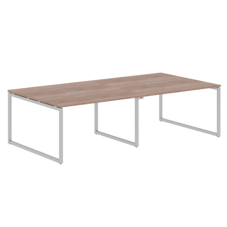 Конференц-стол Xten-Q Серебро XQSCT 2714 2720x1406x750 (Дуб Сонома)
