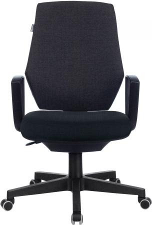 Кресло CH-545 серый 38-417 крестов. пластик (Серый) Кресло CH-545 серый 38-417 крестов. пластик (Серый)