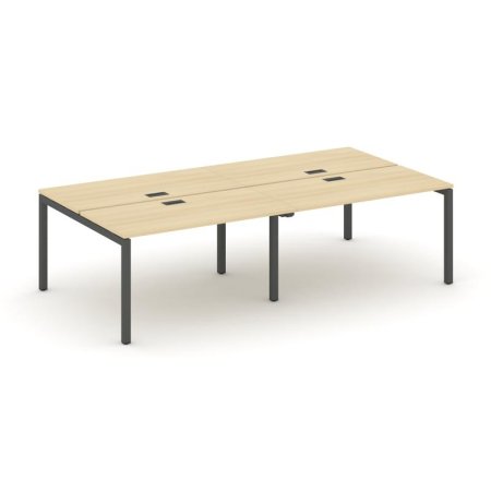 Рабочая станция 2-х сторонняя SN-5P.DRS-034 (3160х1232х750) (Акация Лорка/Металл Антрацит)