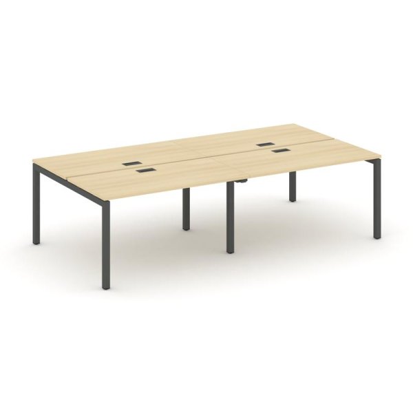 Рабочая станция 2-х сторонняя SN-5P.DRS-052 (2360х1632х750) (Акация Лорка/Металл Антрацит)