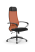 Кресло для руководителя Метта Sit 10 B1-111K - X2+UMF(X1) /Ub00/Wh00/K1bL(M09.B11.G19.W02) (Черный | Оранжевый)