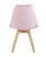 Стул FRANKFURT велюр розовый (Стул Frankfurt розовый)