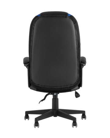 Кресло игровое TopChairs ST-CYBER 9 черный/синий (Геймерское кресло ST-CYBER 9 синий)