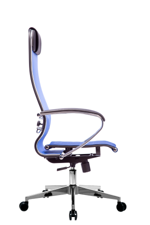 Кресло для руководителя Метта МЕТТА-4(MPRU)/подл.131/осн.004 (Васильковый)