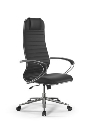 Кресло для руководителя Метта Sit 10 B1-117K - Extra /Um02/Wm12/K1cL(M09.B23.G18.W01) (Черный)