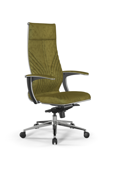 Кресло для руководителя Метта Samurai L1-13U - GoyaLE /Kc31/Wm31/U0mV-mL(M06.B32.G11.W03) (Оливковый) Кресло для руководителя Метта Samurai L1-13U - GoyaLE /Kc31/Wm31/U0mV-mL(M06.B32.G11.W03) (Оливковый)