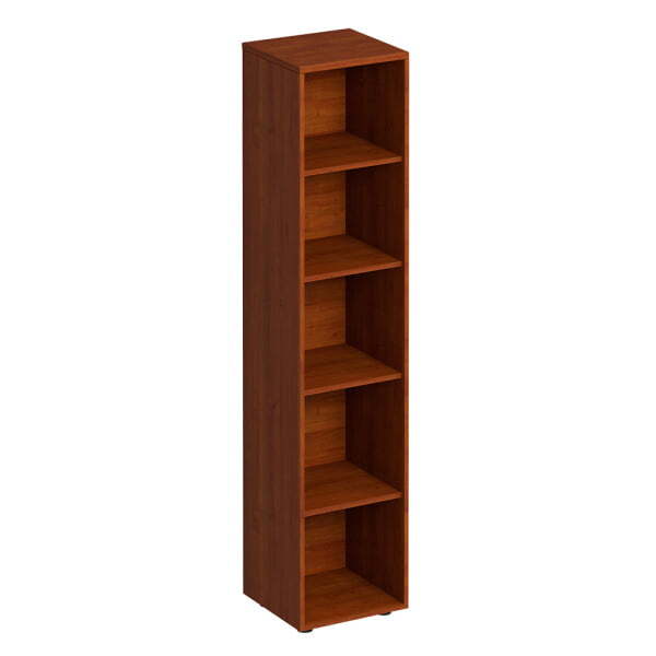 Стеллаж высокий узкий Комфорт МП2 К 428 400x380x2000 (Французский орех) Стеллаж высокий узкий Комфорт МП2 К 428 400x380x2000 (Французский орех)