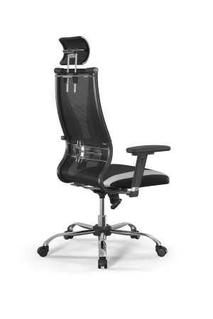 Кресло для руководителя Метта Sit 10 B2-170D - T+UMF(SY271)+Extra /Kb38/Wh09/D03P/H3mL-Pf-2D(M09.B21 (Черный | Белый) Кресло для руководителя Метта Sit 10 B2-170D - T+UMF(SY271)+Extra /Kb38/Wh09/D03P/H3mL-Pf-2D(M09.B21 (Черный | Белый)