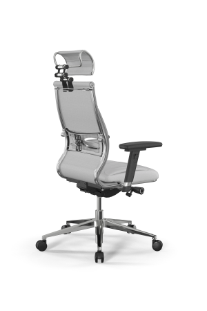 Кресло для руководителя Метта Samurai M3-11D - Infinity /Kc06/Wm06/D03P/H2cL-3D(M26.B32.G25.W03) (Белый)