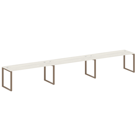 Рабочая станция Metal System Style БО.СМ-3.5 5400x720x750 (Дуб Наварра/Мокко металл)