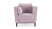 Кресло Neapole (1030x920x960) Розовый (Розовый)