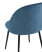 Стул Марсель велюр пыльно-синий (Стул Марсель синий)