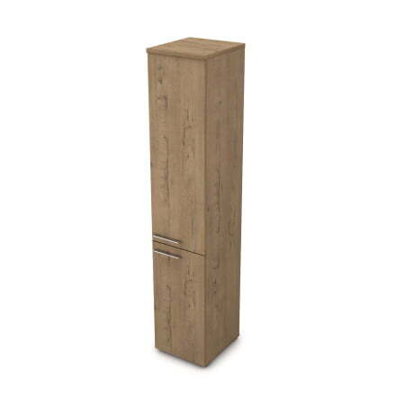 Пенал высокий Gloss line 9НП.005.5 400x450x2045 (Teakwood)