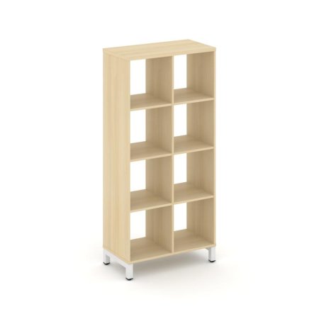 Каркас стеллажа 4 яруса SN.KS-420 (754х400х1615) (Акация Лорка/Металл Белый)