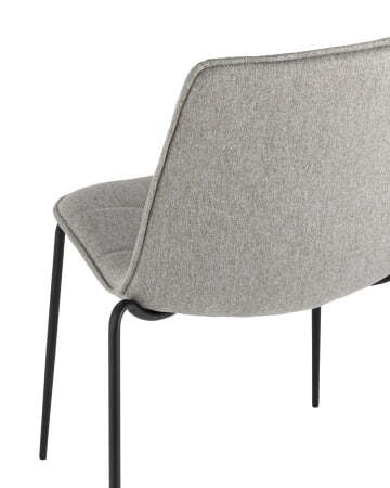 Стул Мелани рогожка серый (Стул Мелани серый)