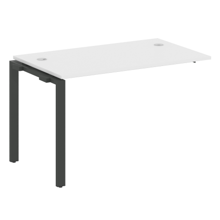 Проходной наборный элемент рабочей станции Metal System Style БП.ПРС-СП-1.2 1200x720x750 (Белый/Антрацит металл)