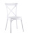 Стул Кроссбэк пластиковый белый (Стул Кроссбэк белый)