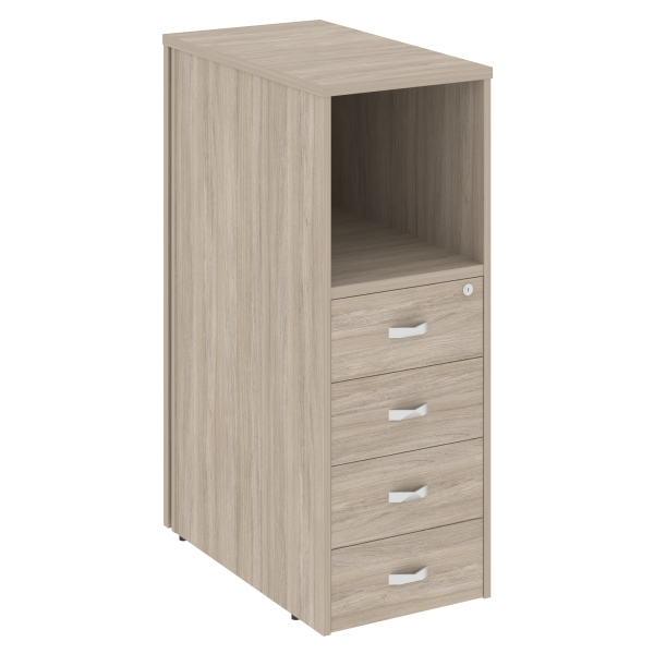Тумба 4 ящика завершающая, левая Onix O.R-TV-4L 436x767x1185 (Дуб Аттик) Тумба 4 ящика завершающая, левая Onix O.R-TV-4L 436x767x1185 (Дуб Аттик)