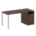 Рабочая станция с опорной тумбой Metal System Style БП.РС-СТП-1.2 1612x720x750 (Дуб Наварра/Серый металл) Рабочая станция с опорной тумбой Metal System Style БП.РС-СТП-1.2 1612x720x750 (Дуб Наварра/Серый металл)