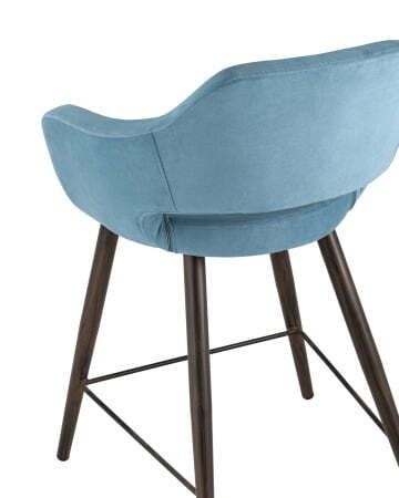 Стул полубарный Саймон велюр пыльно-голубой (Стул полубарный Саймон пыльно-голубой) Стул полубарный Саймон велюр пыльно-голубой (Стул полубарный Саймон пыльно-голубой)
