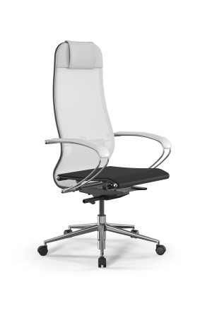 Кресло для руководителя Метта SynchroSit 10 B1-104K - T /Um00/Nb00/K1cL(M23.B23.G18.W02) (Белый)