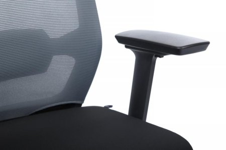 Кресло Fix RCH 851E-3D-M3 Серый/Черный (Серый/Черный) Кресло Fix RCH 851E-3D-M3 Серый/Черный (Серый/Черный)