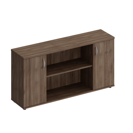 Шкаф комбинированный низкий Комфорт КФ К.528 1540x380x750 (Дуб шамони темный)